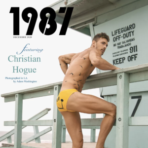 Christian Hogue for 1987 Magazine by Adam Washington