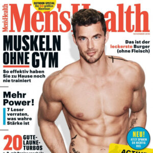 Christian Hogue for Men's Health Germany
